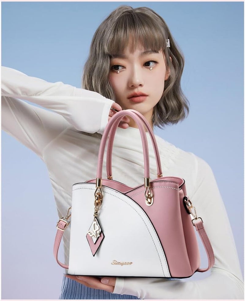SiMYEER Purses and Handbags Top Handle Satchel Shoulder Bags Messenger Tote Bag for Ladies - Image 3